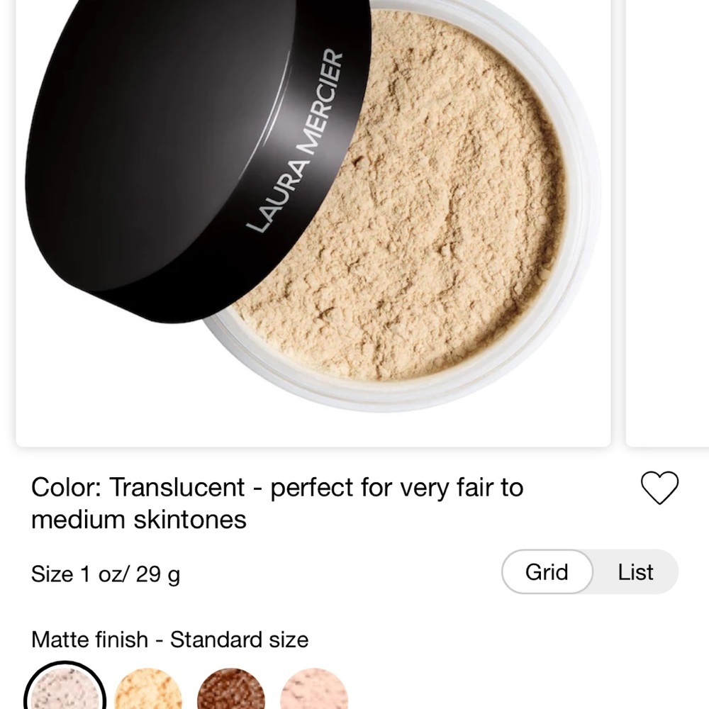 Laura Mercier Translucent Loose Setting Powder - full size - Picture 5 of 5